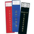 Executive Council Tail-Type Award Ribbon w/ Gold Foil Print